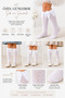 Girls' Big Ribbon Knee-High Socks Openwork Knitted Patterned Stylish Long Socks 2-12 Years Old Black White - 7