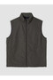 Ozmarka New Season Gray Regular Fit Stand Collar Men's Puffer Vest - 6