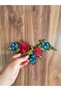 27X11 cm Iron-On Embroidery Floral Arma Sewing Applique - 5