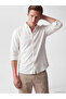Vizyon New Season White Slim Fit Men's Shirt