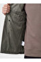 Özmarka New Season Khaki Regular Fit Shirt Collar Suede Men's Jacket - 3