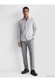 Ozmarka New Season Green Regular Fit Striped Men's Shirt - 2