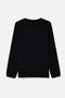 Men's Black Crew Neck Sweatshirt - 2