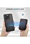 حافظة ELEPIK لهاتف iPhone 14 Pro Max، حافظة مغناطيسية قابلة للإزالة مع حامل بطاقات، ومسند، [Comp - 6