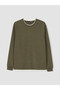 Özmarka New Season Green Crew Neck Men's Sweatshirt - 5
