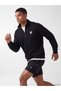 Lcw Men's Sweatshirt with Embroidered High Collar