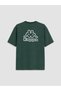 Kappa Green Embroidered Crew Neck Men's T-Shirt - 7