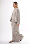 Sleeveless Dress with Bolero Lyocell Suit 978 Stone - 2