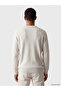 Özmarka New Season Beige Crew Neck Men's Knitwear Sweater - 4