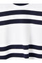 Crew Neck Striped Men's T-Shirt - 5