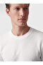 White Crew Neck Men's Sweatshirt - 3