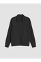 Lcwaikiki Classic Polo Collar Men's Zippered Sweatshirt - 4