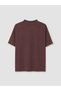 Xside Plum Crew Neck Printed 2 Thread Men's T-Shirt - 7
