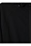 Black Hooded Men's Zippered Sweatshirt - 8