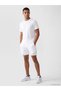 Vizyon New Season White Crew Neck Men's Sports T-Shirt - 2