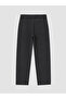 Özmarka New Season Anthracite Regular Fit Gabardine Men's Trousers - 7