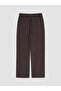 Özmarka New Season Brown Regular Fit Men's Trousers - 7