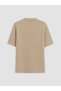 Vizyon New Season Beige Polo Collar Men's T-Shirt - 5