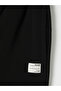 Black regular fit jogger sweatpants - 7