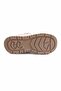 Women's Beige Winter Boots with Fur Inside, Thick Platform Sole, Lace-Up Casual Boots - 5