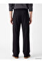 Özmarka New Season Black Men's Trousers with Elastic Waist - 4