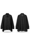 Straight Cut Button Detailed Modal Shirt 19605 Black - 4