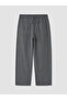 Özmarka New Season Gray Relax Fit Gabardine Men's Trousers - 7