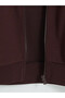 Regular Fit High Collar Men's Zippered Sweatshirt - 4