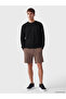 Özmarka New Season Black Crew Neck Men's Sweatshirt - 2