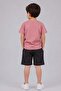 Digital Hi Printed Combed Cotton Powder T-Shirt and Shorts Set for Boys - 4