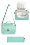 Joys Kids Convenient 3-Piece Set: Elementary School Girls' Bag, Thermal Lunch Bag, and Pencil Case - 3