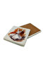 Semazen Printed Natural Stone Coaster 10X10 Krt-78