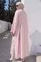 Slit Long Tunic Y0162 - Light Pink - 3