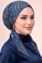 Ethnic Patterned Practical Scarf Bonnet