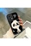 Poco X5 Compatible Cute Panda Figure Printed Hard Case, Shock-Absorbing Protection - 2