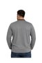 Men's Large Size Light Smoked Fs 100% Cotton Polo Collar Long Sleeve T-Shirt 3Xl-4Xl-5Xl-6Xl - 3