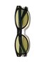 Tessa Women's Sunglasses Oval Cat Eye Anti-Reflection Glass 50 with Gold Detail New Season - 2