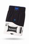 Men's Combed Cotton Boxer Set of 3, 100% Cotton (Tutku Authorized Seller) Towel Waist Buttoned Cotton Comfortable Fit Breathable Fabric – Black Smoked Navy Blue - 5
