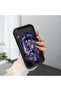 Samsung Galaxy A20/A30 Compatible Lion Couple Portrait Printed Silicone Case, Provides Shock Absorption - 2