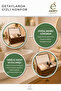 Bamboo Look Storage Box with Lid Large Size Organizer Basket Bathroom Cabinet Shelf - 2