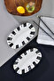 2-Pack 24.5 cm Noirelle Porcelain Kayak Plate Black Ckr4786 - 3