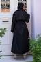 Classic Collar Long Trench Coat Black 2029 - 5