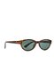 Tessa Women's Sunglasses Oval Cat Eye Leopard Frame 50 with Ekartman Gold Detail New Season - 5