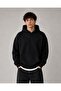 Unisex 3-Thread Hooded Plain Sweatshirt - 2