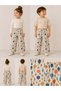 Children's Muslin Fabric Wide Leg Pants