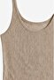 Gold Glitter Hollow Out Collar Undershirt - 3