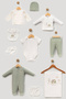 Motorcycle Patterned 10 Piece Hospital Outfit - 3