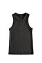 Black Glitter Thick Ribbed Athlete's Top