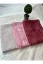 Hijab Cotton Soft Textured New Big Loop Pattern Jacquard Shawl Set of 3 and Makeup Mirror - 3