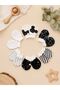 Newborn Baby Gloves 6 Pairs Set 100% Cotton Soft Textured Patterned Unisex 0-6 Months - 3